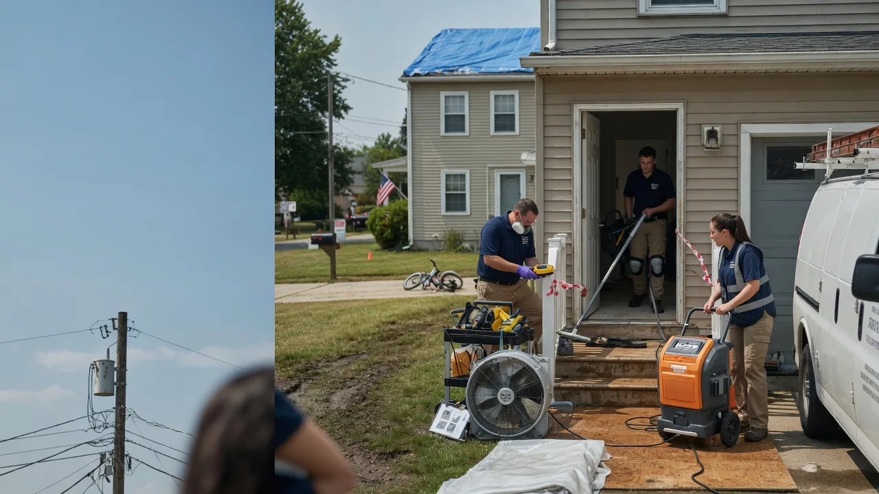 Water Damage Repair in Delhi, IA near me